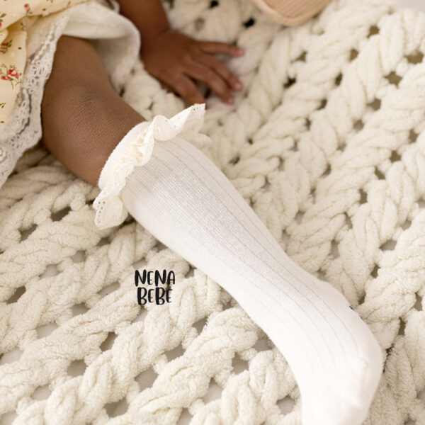 Podkolanówki Natural