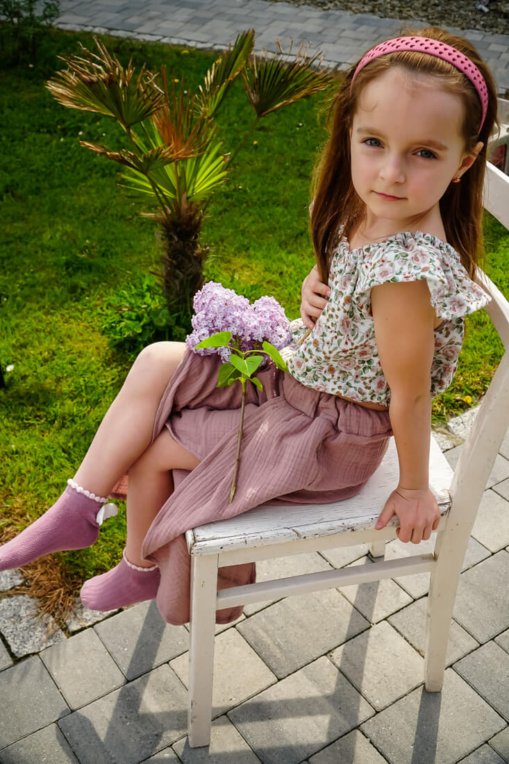 Dwuczęściowy Komplet: Top Typu „Hiszpanka” ze Zjawiskowymi Spodniami Fly - obrazek 5