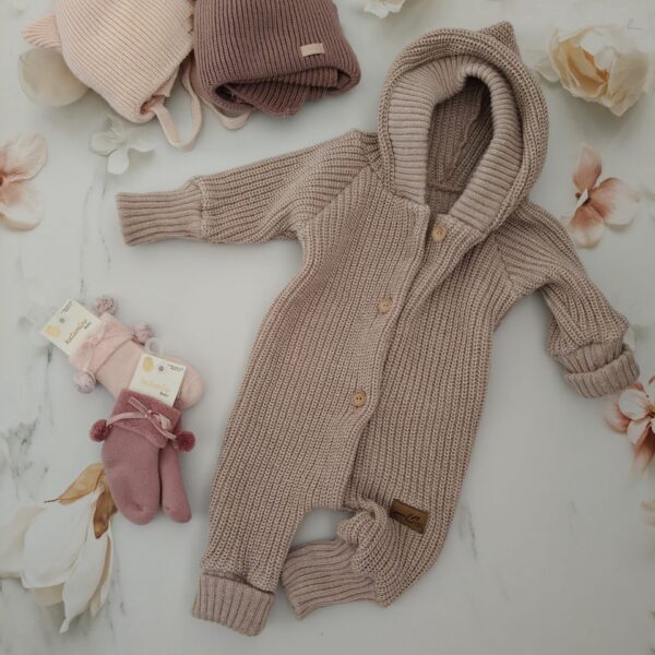 Kombinezon Perła Brudny Róż