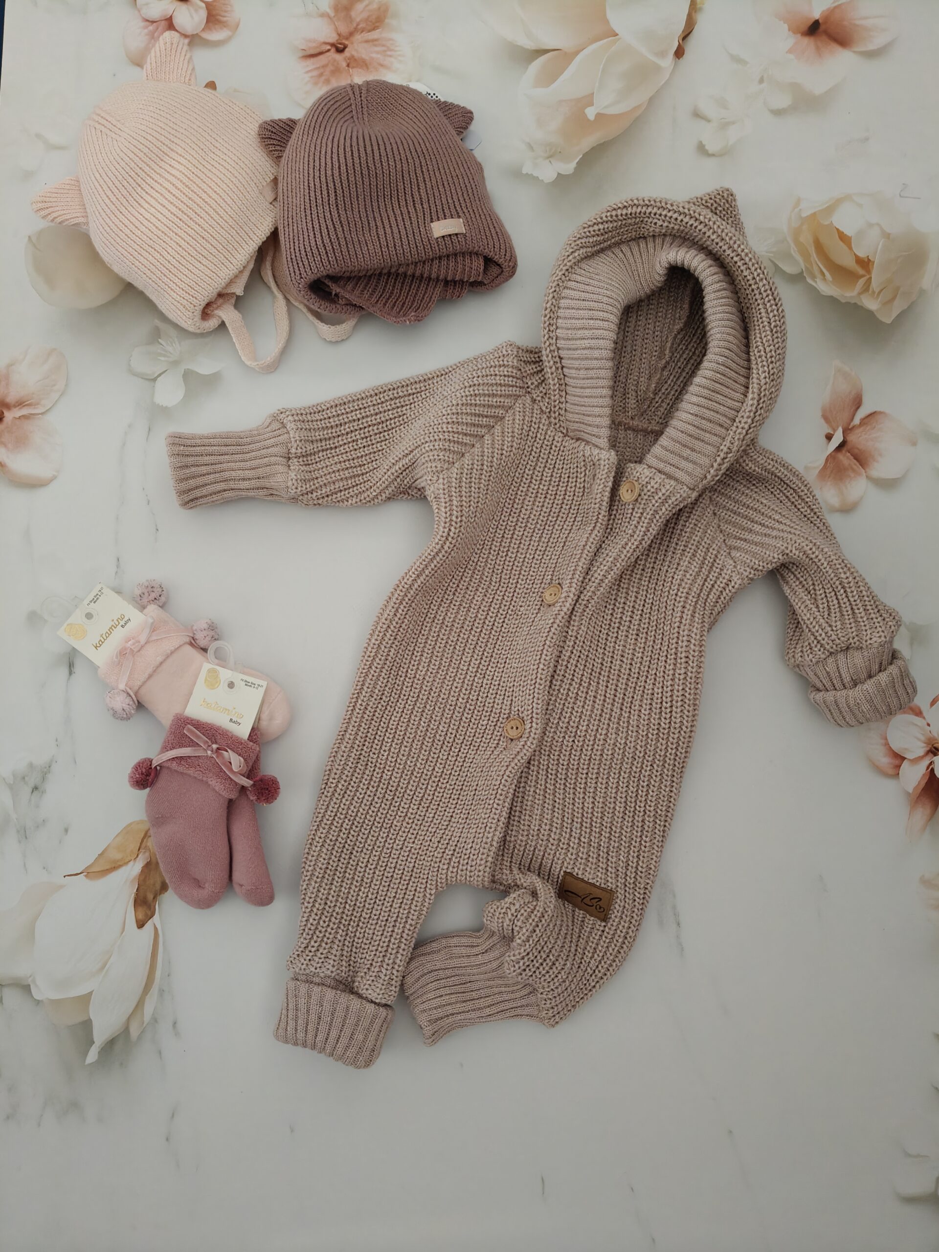 Kombinezon Perła Brudny Róż