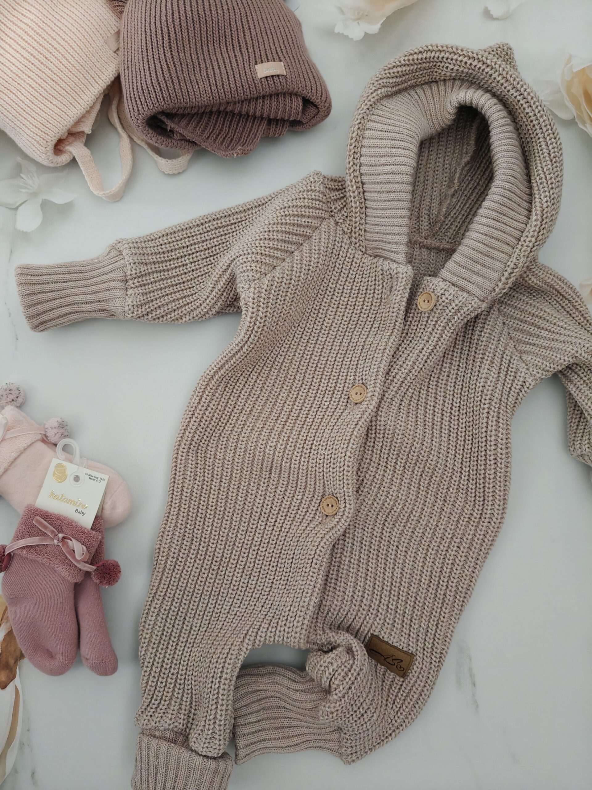 Kombinezon Perła Brudny Róż - obrazek 2