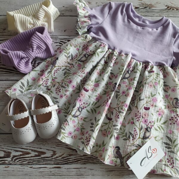 Sukienka Lila z Muślinem