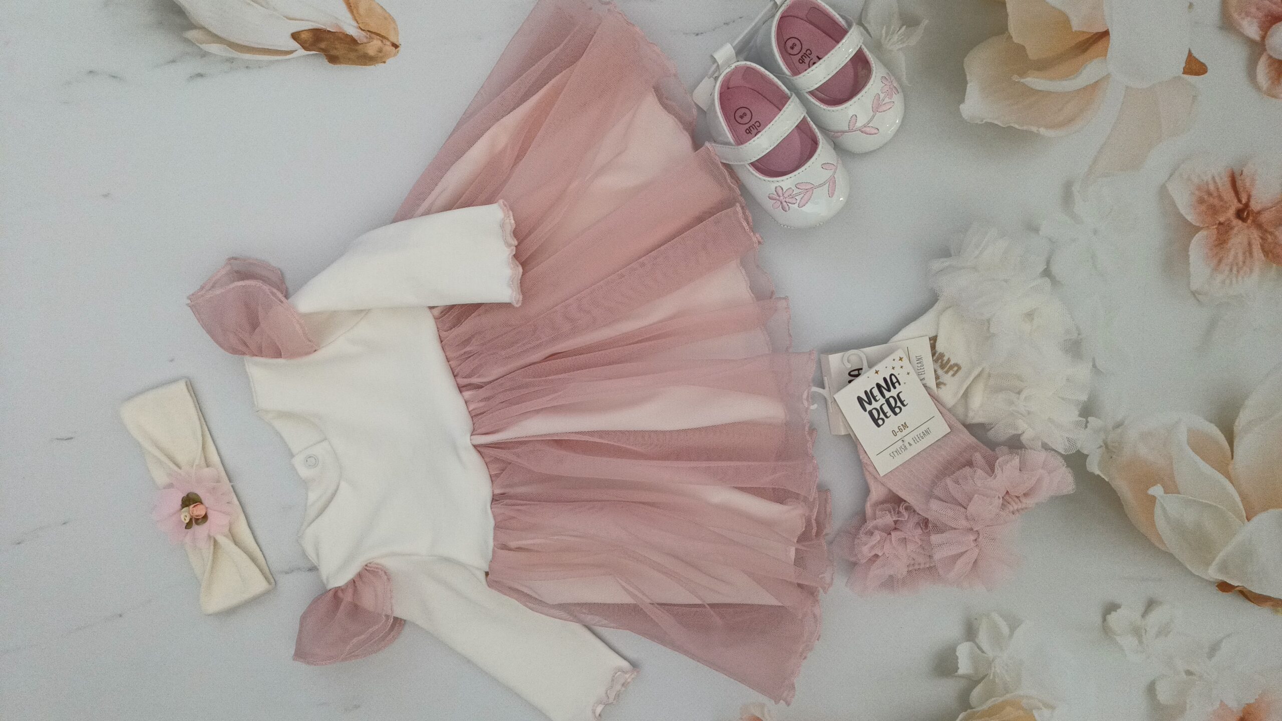 Sukienka Tiul Różowy - obrazek 7