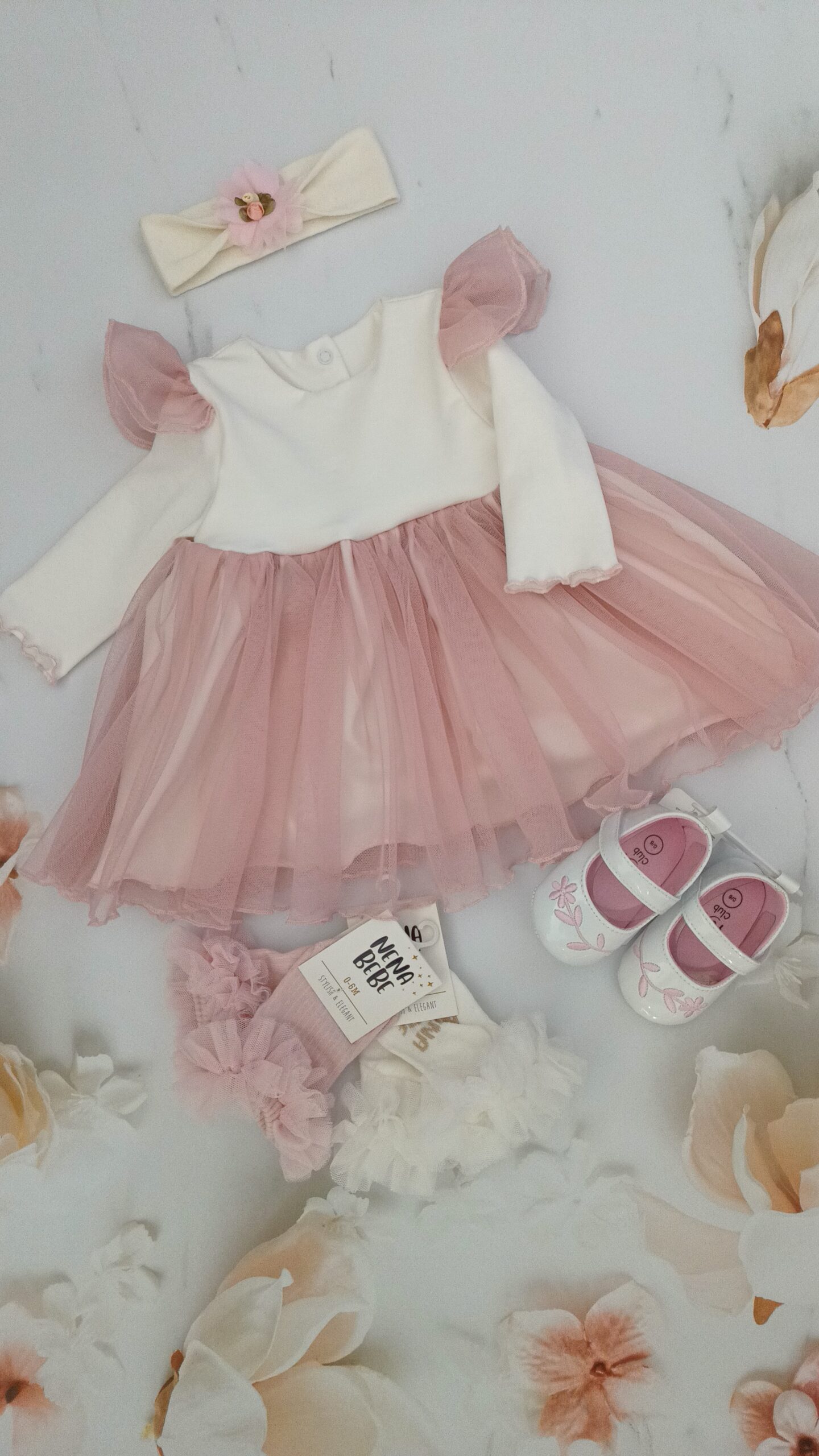 Sukienka Tiul Różowy