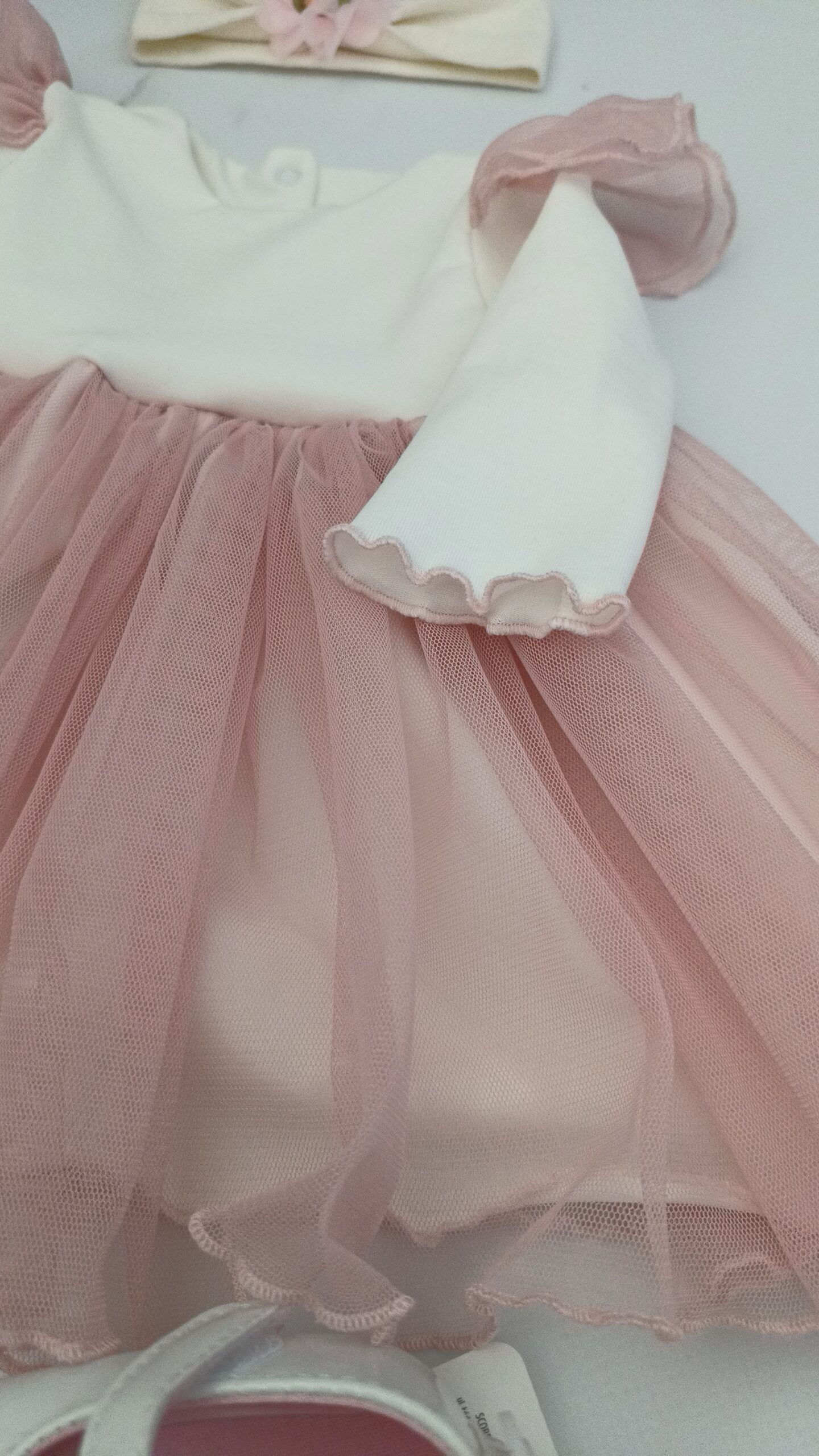 Sukienka Tiul Różowy - obrazek 4