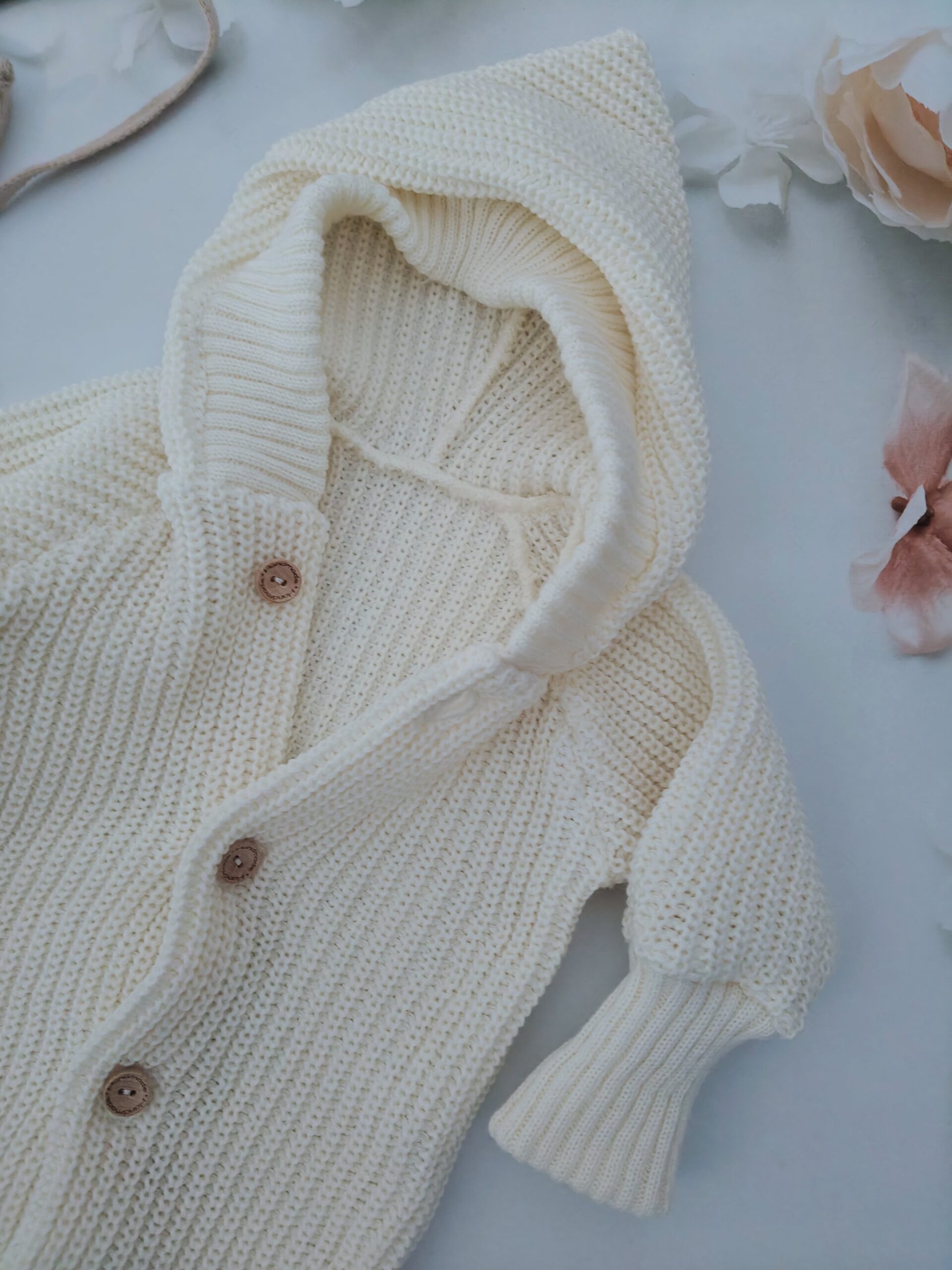 Kombinezon perła ecru - obrazek 4