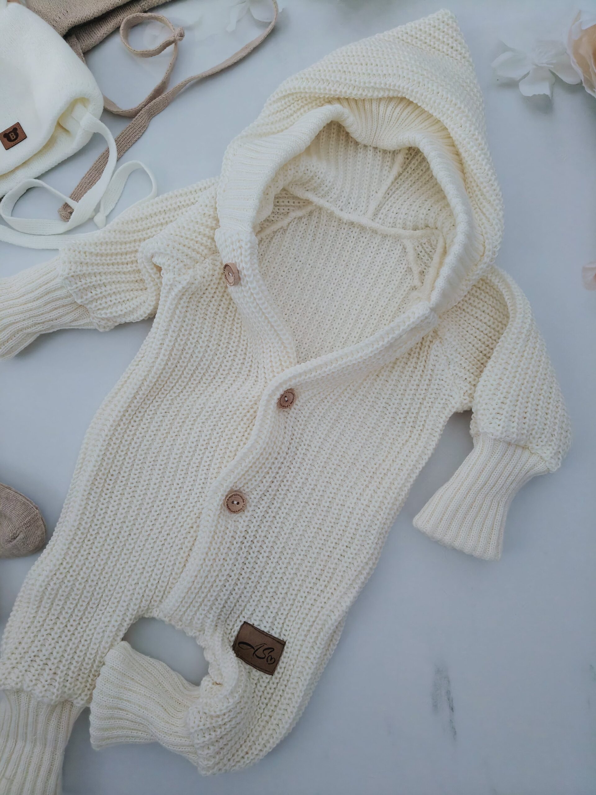 Kombinezon perła ecru