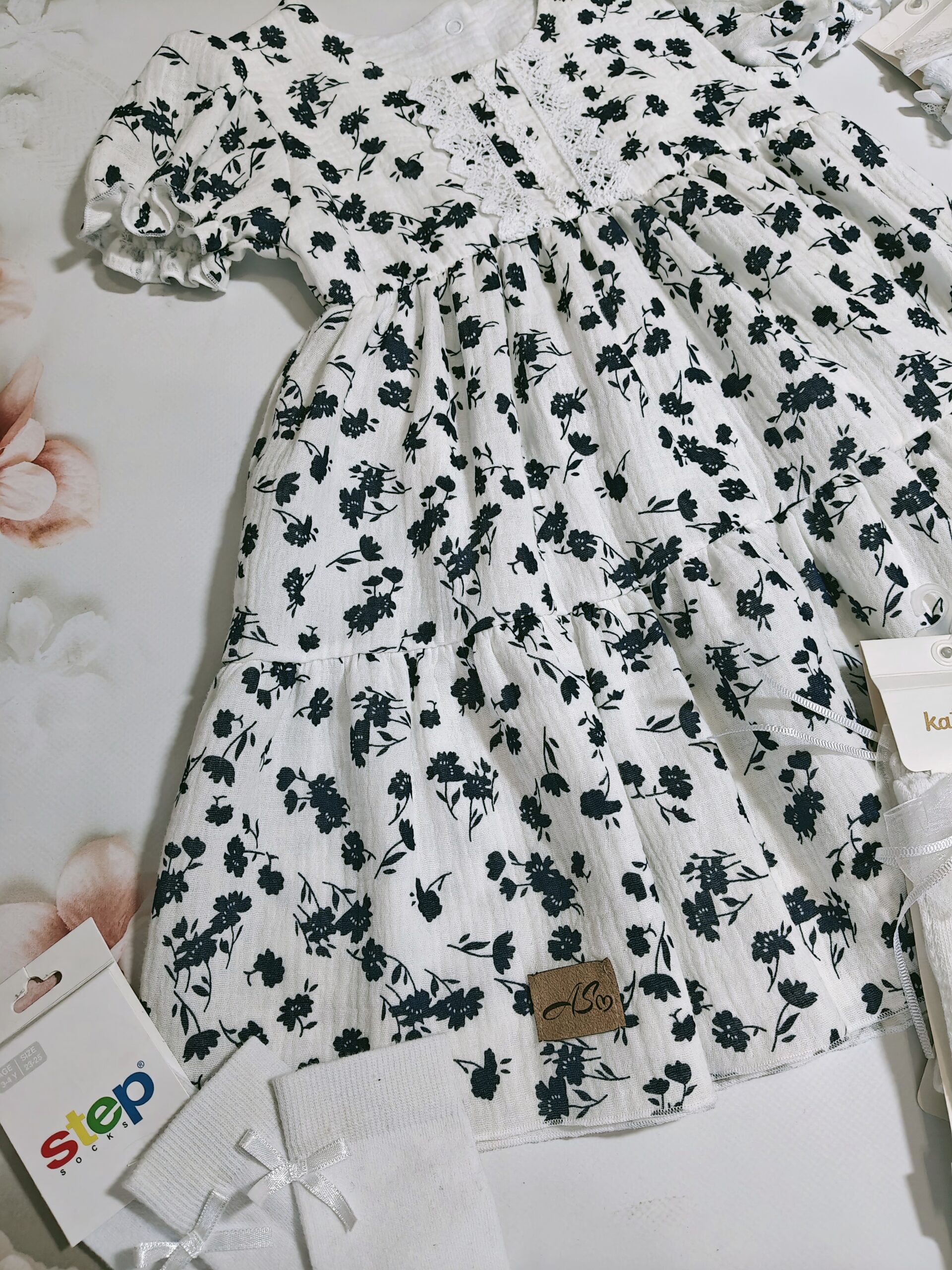 Sukienka muślinowa Lilianna - obrazek 2