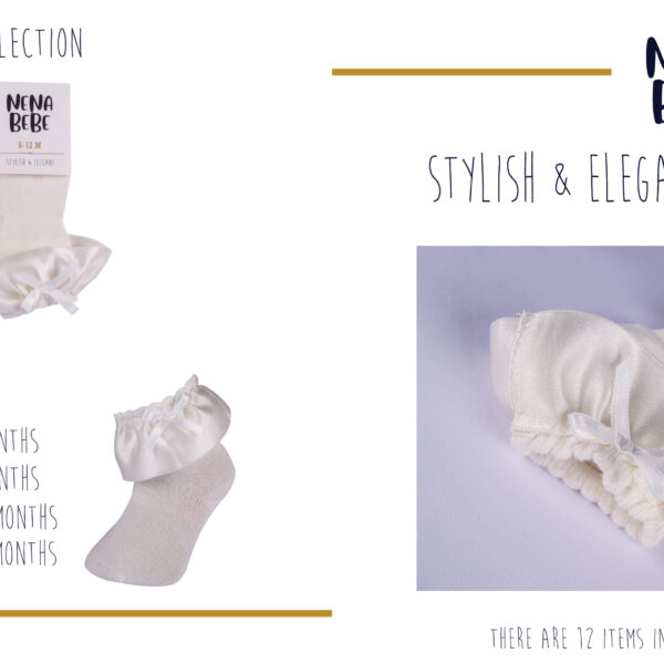 Skarpetki Eleganckie Niemowlęce